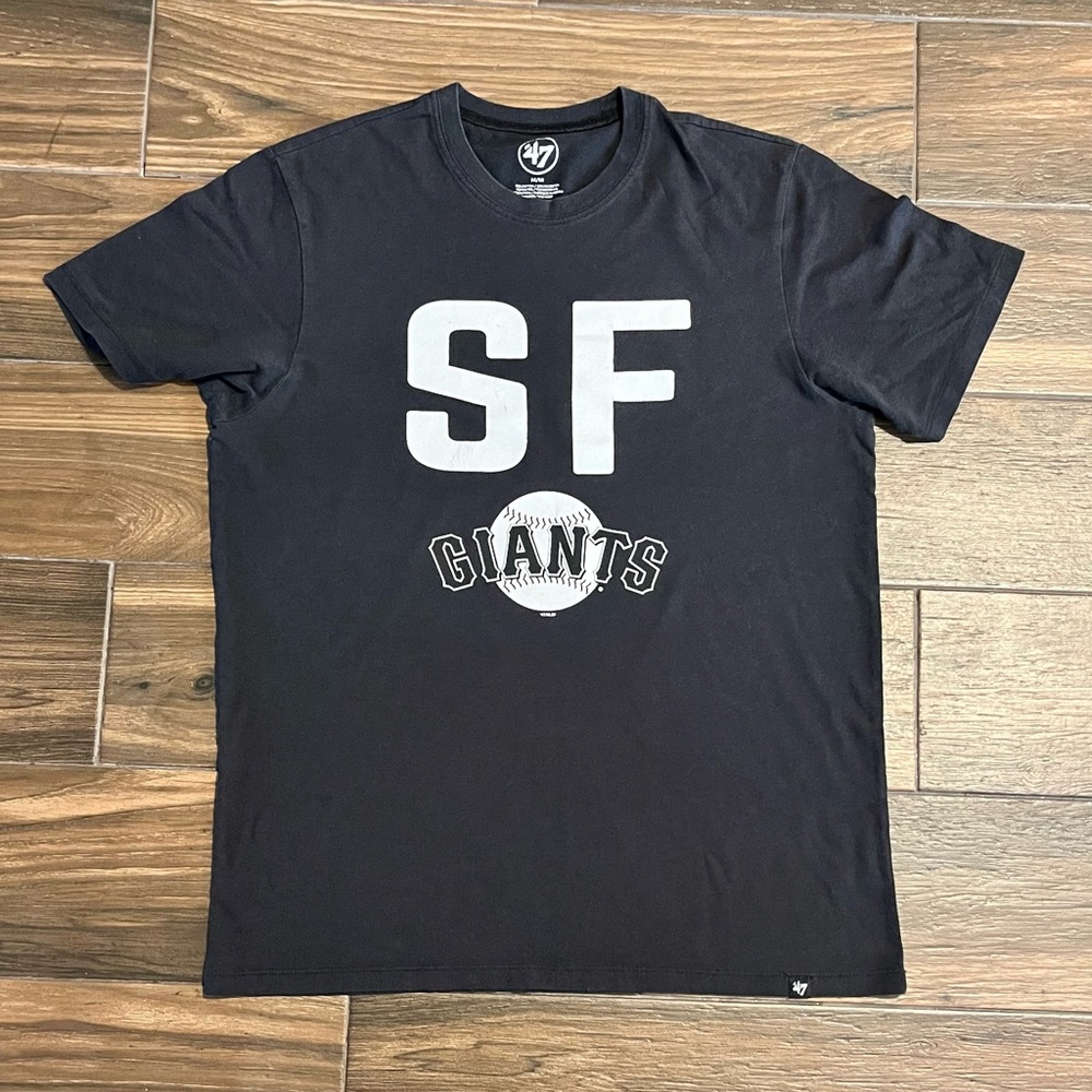 '47 Men's Faded Black SF‎ Giants T-Shirt